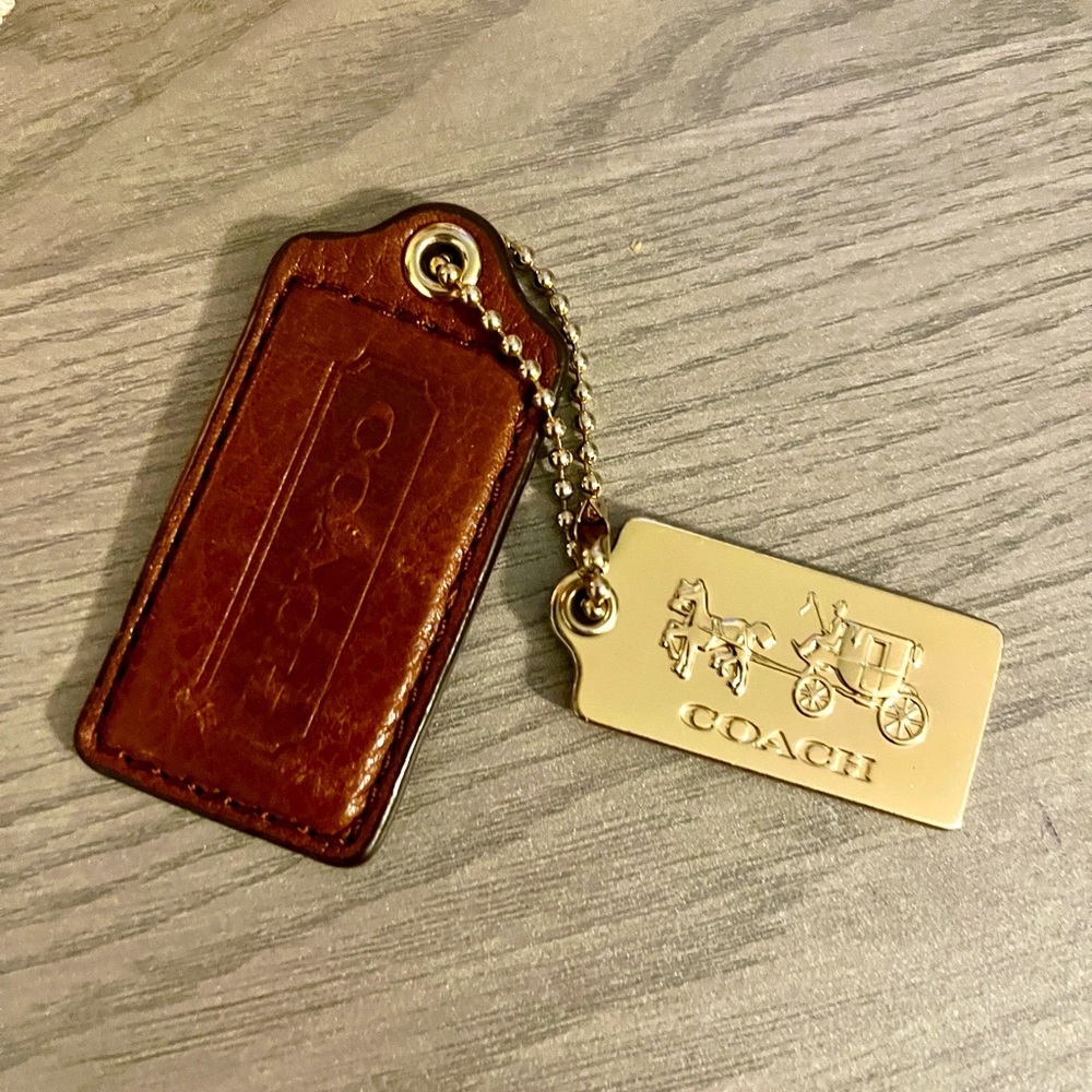 Coach Vintage hanging tag